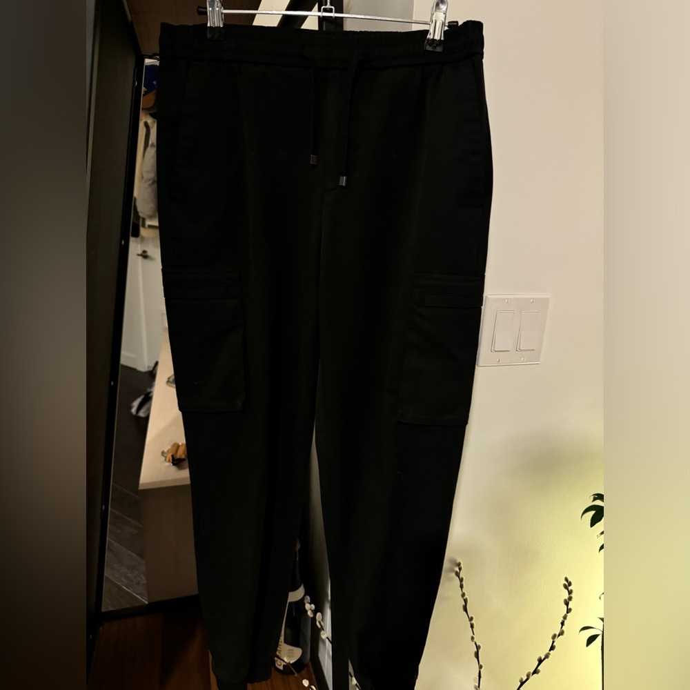 Musinsa EASY ELASTIC WAIST CARGO JOGGER SLACKS Black
